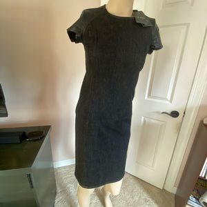 Ralph Lauren Denim Midi Dress Sz. 2 NWT